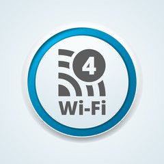 Wi-Fi 4 generation button illustration