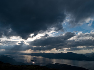 Loch Linnhe from Beinn a'Bheithir