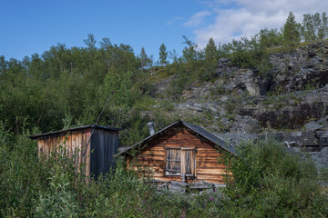 old wooden house