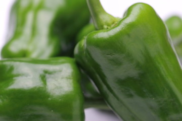 有機栽培のピーマン