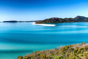 Whitehaven Beach aerial view, Whitsunday Islands