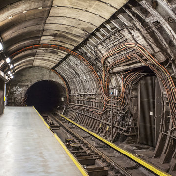 Industrial underground tunnel