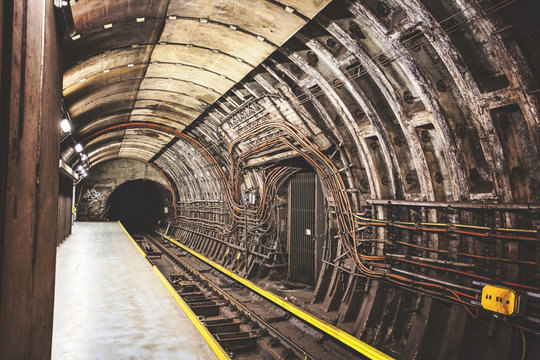 Industrial underground tunnel