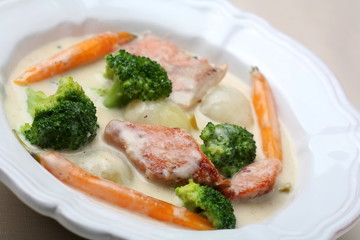 チキンのクリームシチュー