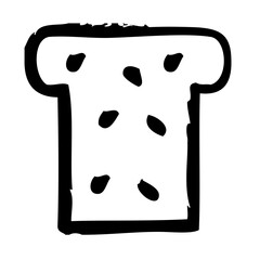 Toast Supermarket Buy Sale Commerce Market vector icon