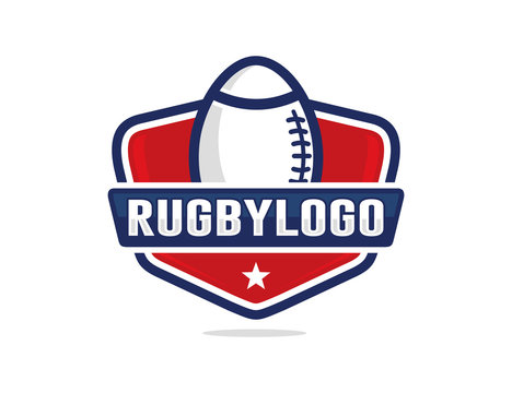 Rugby logo template