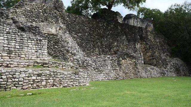 Belize, Central America Belice, Altun Ha Temple. 