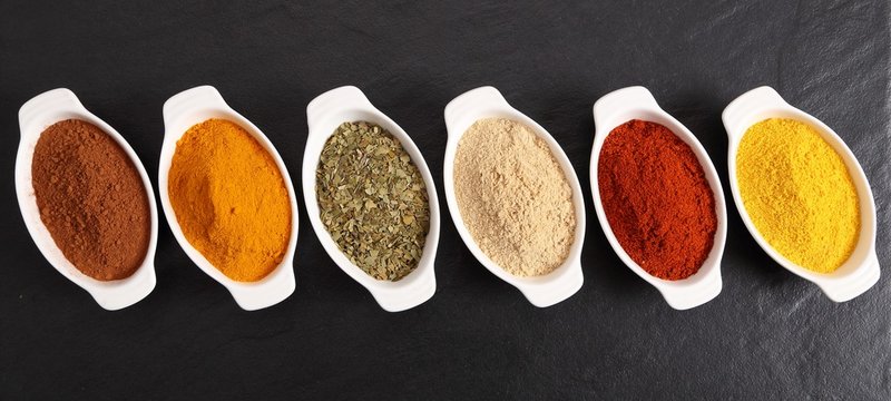 Spices and herbs.
