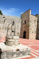 inside the fortress of Krk, Croatia