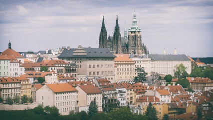 Naklejka na ściany i meble PRAGUE CITY