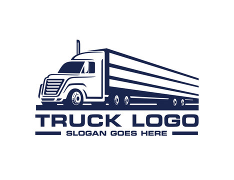 Truck logo template
