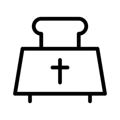 Toaster Kitchen Electronics Devices Technology Products vector icon