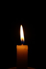candle in the dark