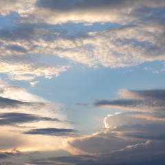 Obraz premium sky with clouds