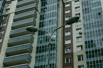 Fototapeta premium apartments in the city