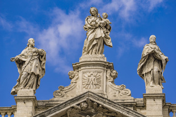 Fototapeta na wymiar Church Santa Maria Maggiore in Rome, Italy