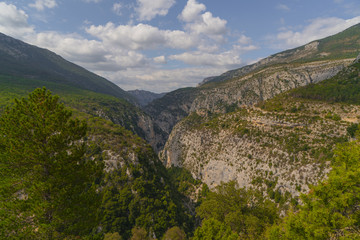 Panoramastrasse La Route des Cr&ecirc;tes im Grand Canyon du Verdon