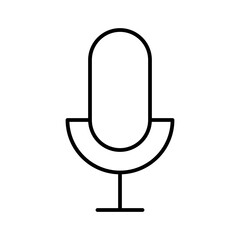 Voice Interface UI UX Software App vector icon