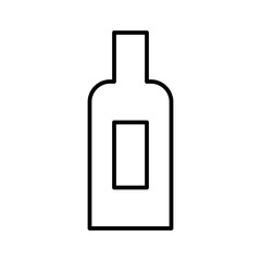 Wine Supermarket Buy Sale Commerce Market vector icon