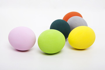 renkli paskalya yumurtaları