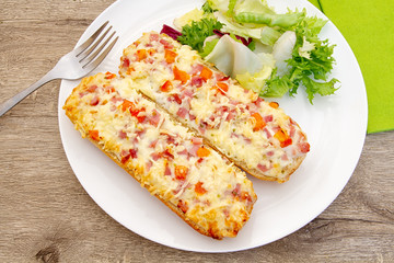 pizza bread	