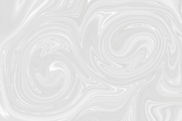 Drawing of a wave of white and gray color. Background with stains and curved lines.