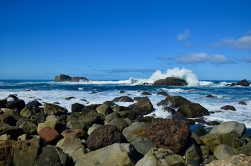 Tenerife coast and ocean