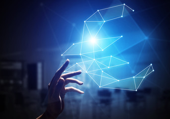 Currency exchange concept presented by euro constellation sign © adam121