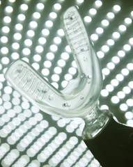 Bracket dental aligner accelerator