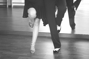Ballroom dance dancers