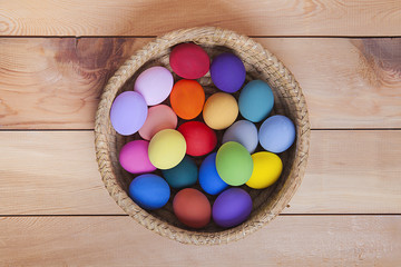 renkli paskalya yumurtaları