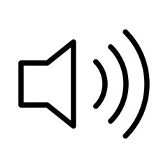 Volume UP Application Web Interface Software vector icon