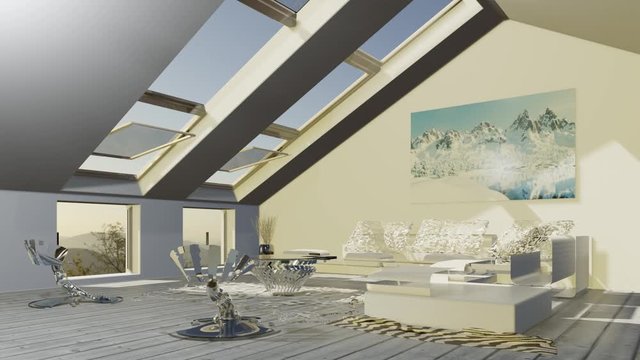 Combles am&eacute;nag&eacute;es