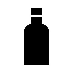 Wine Bottle Food Restaurant Bar Diner Drink vector icon