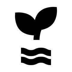 Water Clear Environmental Protection Reserve Energy vector icon