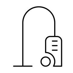 Vacuum Cleaner Housekeeping Home Furniture Living Interior vector icon