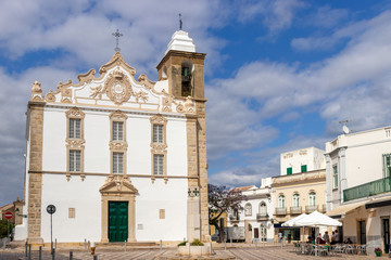 Fototapeta na wymiar Church Nossa Senora do Rosario, Olhao, Portugal