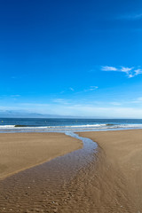 Fototapeta na wymiar beach of Cabourg (France)