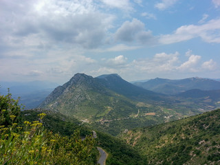 Ausblick von der Peyrepertuse