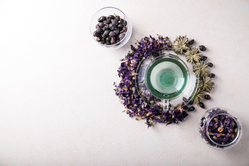 Butterfly pea flower tea