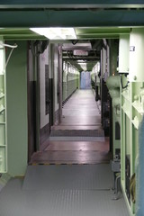 American Military Missile Bunker Interior Corridor