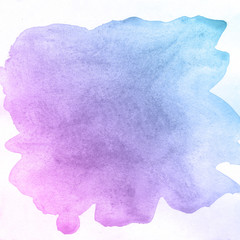 Colorful watercolor background with copy space for text.