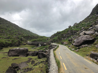 Fototapeta na wymiar Dramatic scenery in Killarney National Park., County Kerry, Ireland