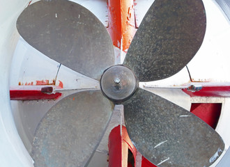 the propeller of underwater lander © AVD