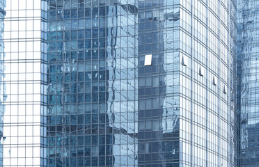 Architecture details Modern Building Glass facade Business background