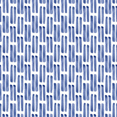 blue line shapes. geometry seamless pattern