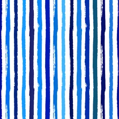 Papier peint Rayures verticales Fond de vecteur transparente avec des rayures bleues