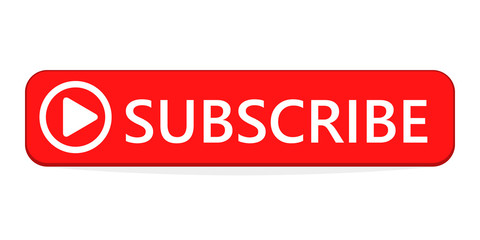 Subscribe button. Vector illustration.