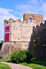 Aragonese castle of Agropoli Salerno Italy