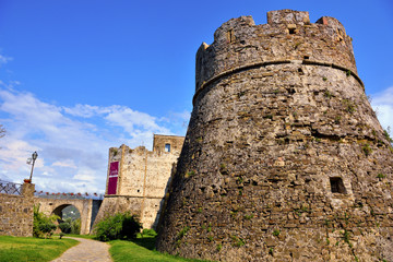 Aragonese castle of Agropoli Salerno Italy